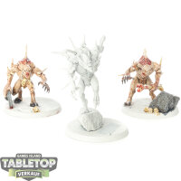 Flesh-eater Courts - 3 Crypt Horrors - teilweise bemalt