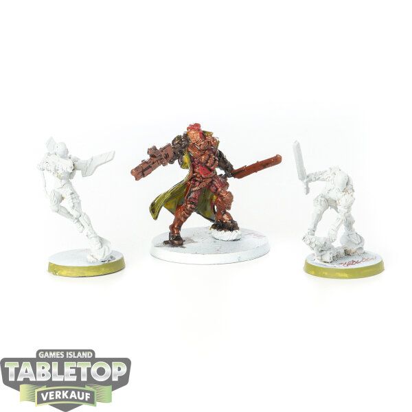 Infinity - 3x Beyond Red Veil  (Haqqislam) - teilweise bemalt