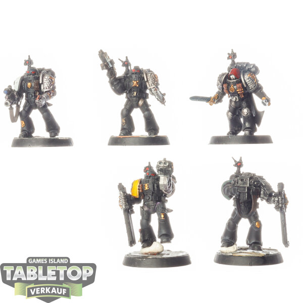 Deathwatch - 5x Veterans - bemalt