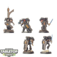 Deathwatch - 5x Vanguard Veteran Squad - bemalt