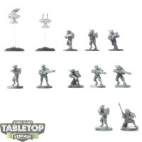 Tau Empire - 10x Fire Warriors Strike Team - teilweise...