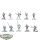 Tau Empire - 10x Fire Warriors Strike Team - teilweise bemalt