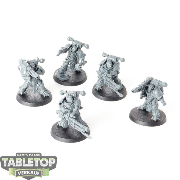 Chaos Space Marines - 5x Havocs - unbemalt