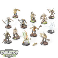Death Guard - 12x Poxwalkers - teilweise bemalt