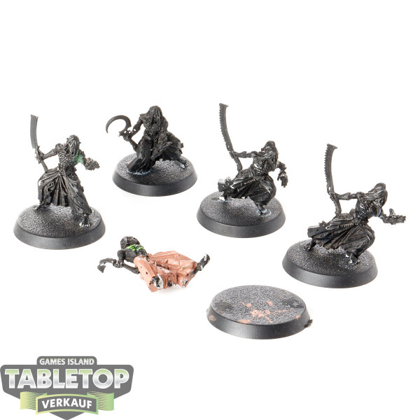 Drukhari - 5x Mandrakes - teilweise bemalt