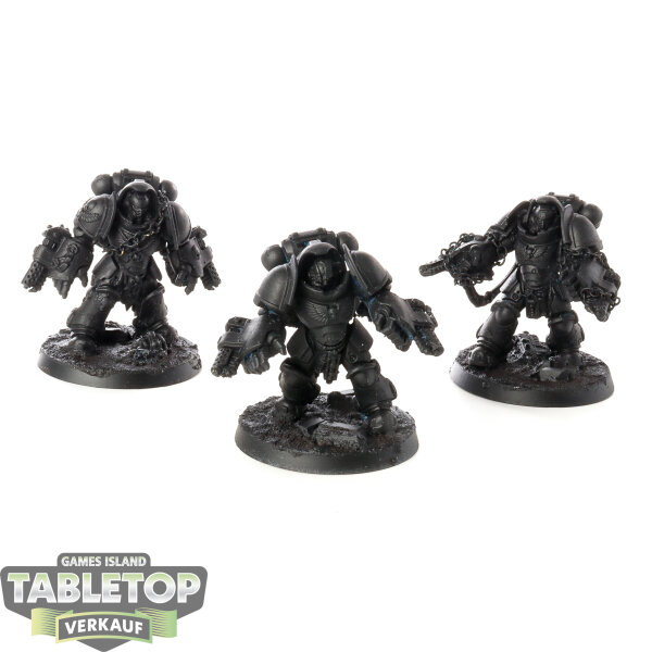Space Marines - 3 x Aggressor Squad - teilweise bemalt