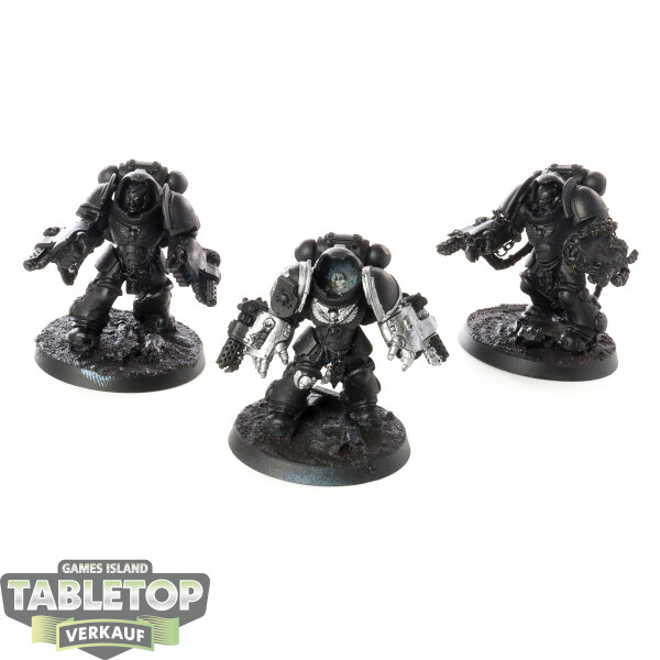 Space Marines - 3 x Aggressor Squad - teilweise bemalt