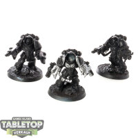 Space Marines - 3 x Aggressor Squad - teilweise bemalt