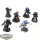 Space Marines - 6 x Angels of Death - teilweise bemalt
