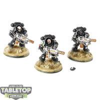 Iron Hands - 3 x Primaris Eradicators - bemalt