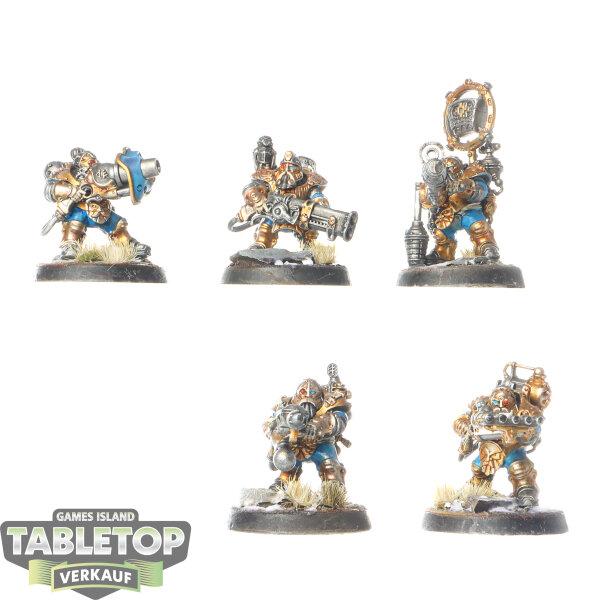 Kharadron Overlords - 5 Grundstok Thunderers - bemalt