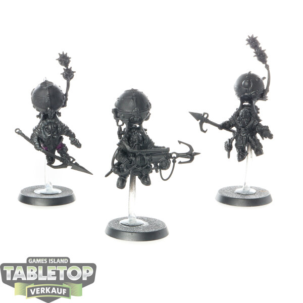 Kharadron Overlords - 3 Skywardens - grundiert