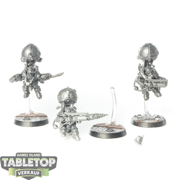 Kharadron Overlords - 3 Endrinriggers - grundiert