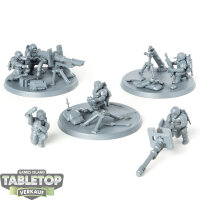 Astra Militarum - 3 Heavy Weapons Squad classic -...