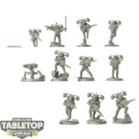 Astra Militarum - 10 Tempestus Aquilons - teilweise bemalt