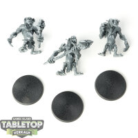 Gloomspite Gitz - 3 Rockgut Troggoths - unbemalt