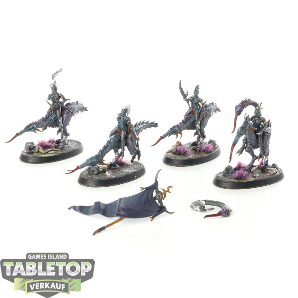 Hedonites of Slaanesh - 4 Seekers of Slaanesh - bemalt