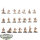 Flesh-eater Courts - 21 x Crypt Ghouls - bemalt
