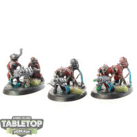 Skaven - 3 x Warpspark Weapon Battery - bemalt