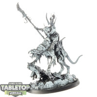 Skaven - Clawlord on Gnaw-beast - teilweise bemalt