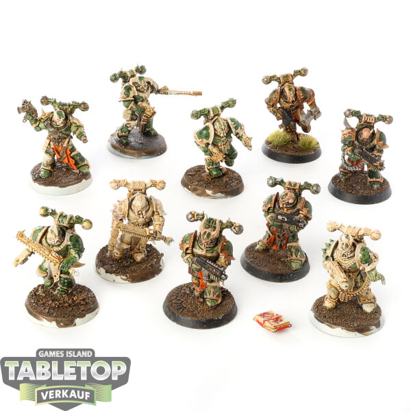 Chaos Space Marines - 10x Legionaries - teilweise bemalt