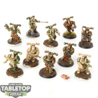 Chaos Space Marines - 10x Legionaries - teilweise bemalt