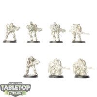 Space Marines - 7 Scouts - unbemalt