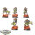 Necrons - 5 Immortals - bemalt