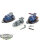 Space Marines - 3x Outriders - teilweise bemalt