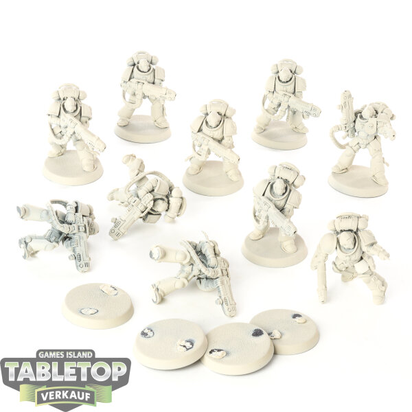 Space Marines - 10x Hellblaster Squad - grundiert