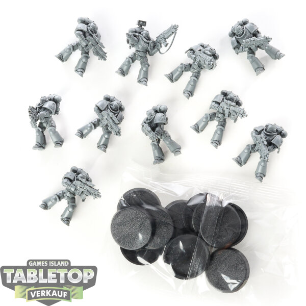 Space Marines - 10x Intercessor Squad - unbemalt