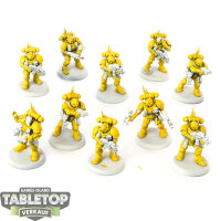 Space Marines - 10x Infiltrator Squad - teilweise bemalt