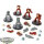 Space Marines - 5x Terminator Squad - klassisch - teilweise bemalt