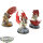 Flesh-eater Courts - 3 x Crypt Flayers - bemalt