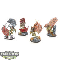 Soulblight Gravelords - 4 x Vargheists - bemalt