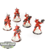 Blood Angels - 5x Infiltrator Squad - bemalt