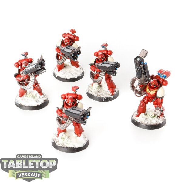 Space Marines - 5x Desolation Squad - bemalt