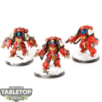 Blood Angels - 3x Aggressor Squad - bemalt