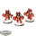 Blood Angels - 3x Aggressor Squad - bemalt