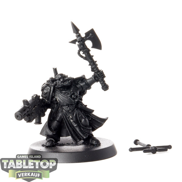 Black Templars - Castellan Black Templars klassisch - grundiert