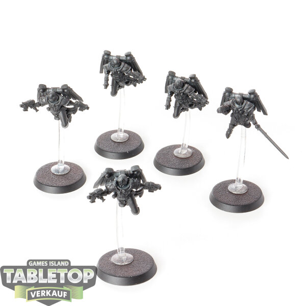 Adepta Sororitas - 5x Seraphim Squad - teilweise bemalt