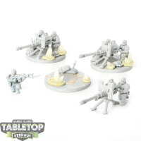 Astra Militarum - 3 Heavy Weapons Squad classic - grundiert