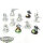 Astra Militarum - 10 Cadian Shock Troops classic - teilweise bemalt