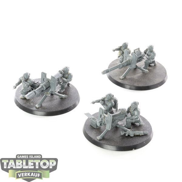 Astra Militarum - 3 Heavy Weapons Squad klassisch - unbemalt