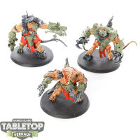 Skaven - 3 Stormfiends - bemalt