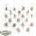 Skaven - 20 Clanrats - teilweise bemalt