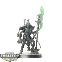 Necrons - Overlord with Tachyon Arrow - teilweise bemalt