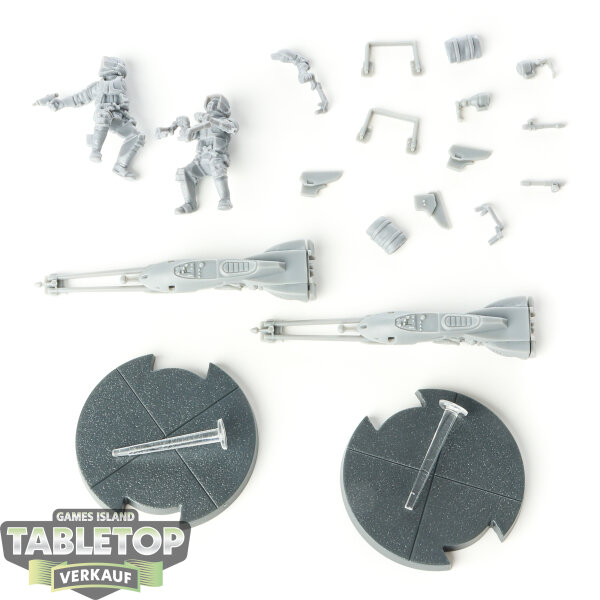 Galaktisches Imperium - 2x 74-Z Speeder Bikes - unbemalt