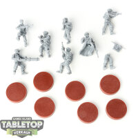 Rebellen - 7x Rebel Troopers klassisch - unbemalt