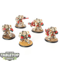 Dark Angels - 5 Deathwing Knights klassisch - bemalt